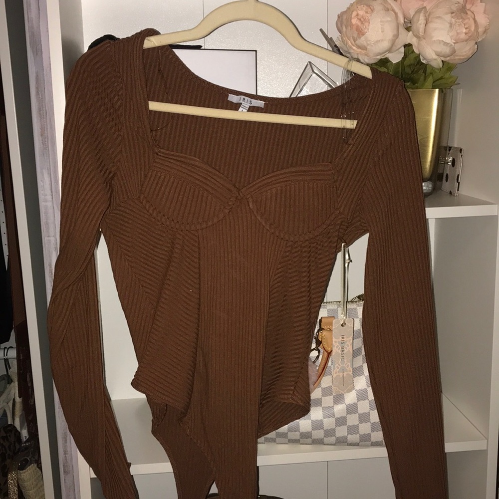 💚💚Long sleeve bodysuit L